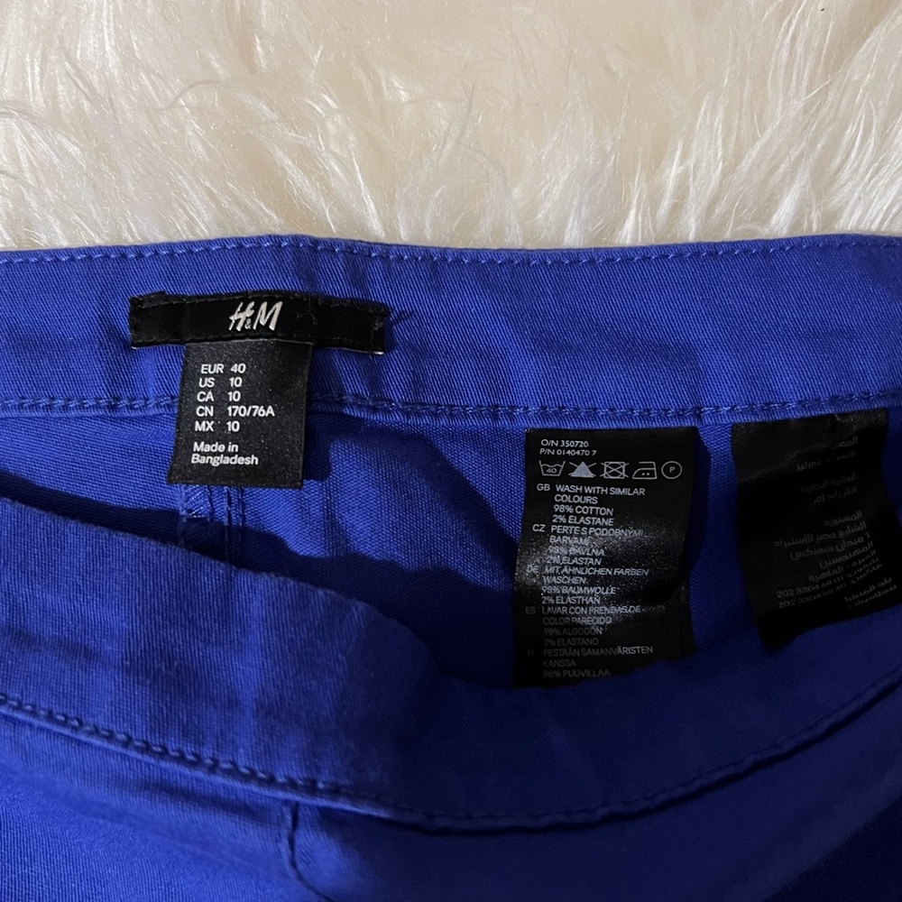 Bleu HM pant